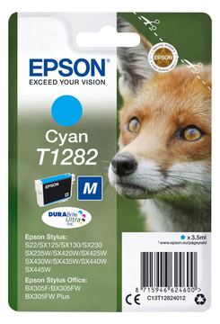 Epson T1282 - 3.5 ml - Größe M - Cyan - Original von LumaTech