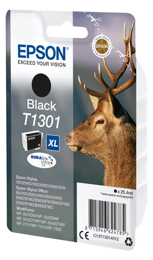 Epson T1301 - 25.4 ml - Größe XL - Schwarz - Original, Ansicht 2