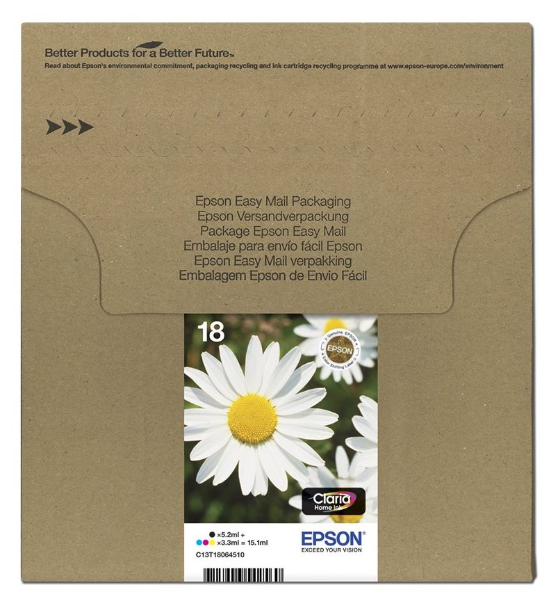 Epson T1806 Easy Mail Packaging - 4er-Pack - 15.1 ml von LumaTech