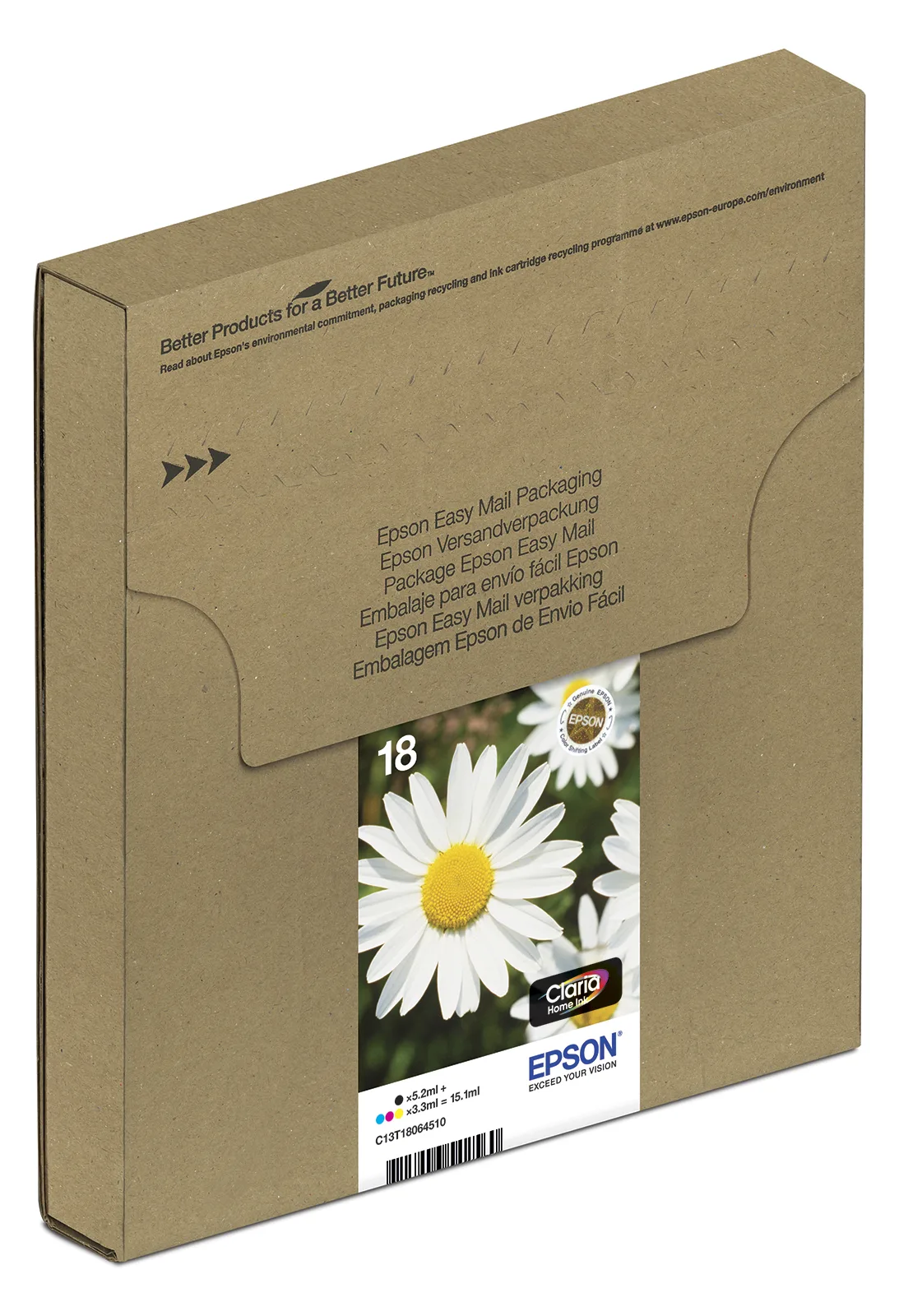 Epson T1806 Easy Mail Packaging - 4er-Pack - 15.1 ml, Ansicht 3