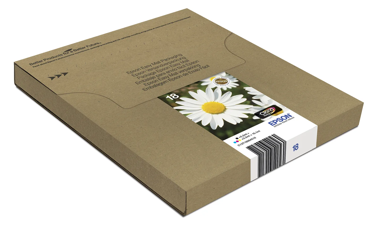 Epson T1806 Easy Mail Packaging - 4er-Pack - 15.1 ml, Ansicht 4