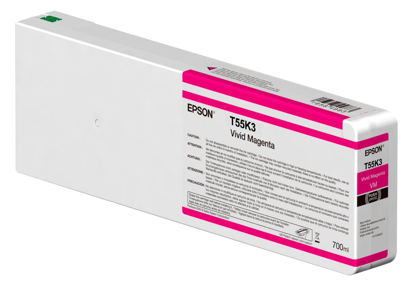 Epson T55K3 - 700 ml - Vivid Magenta - original von LumaTech