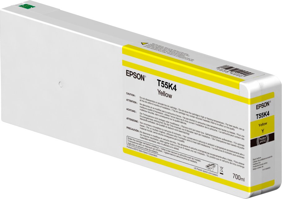 Epson T55K4 - 700 ml - Gelb - original - Tintenpatrone von LumaTech