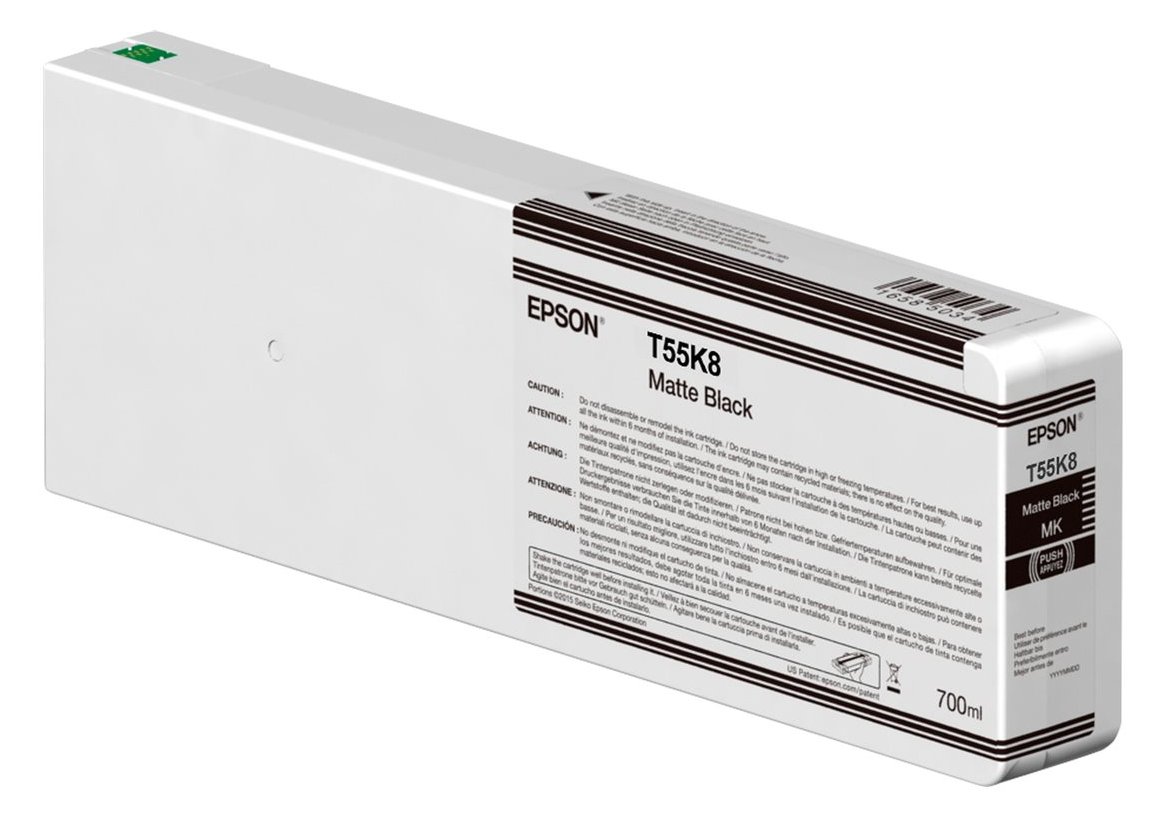 Epson T55K8 - 700 ml - mattschwarz - original