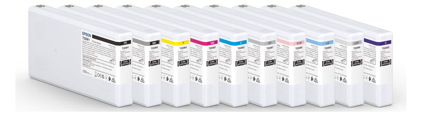 Epson T55W4 - 200 ml - Gelb - original - Tintenpatrone von LumaTech