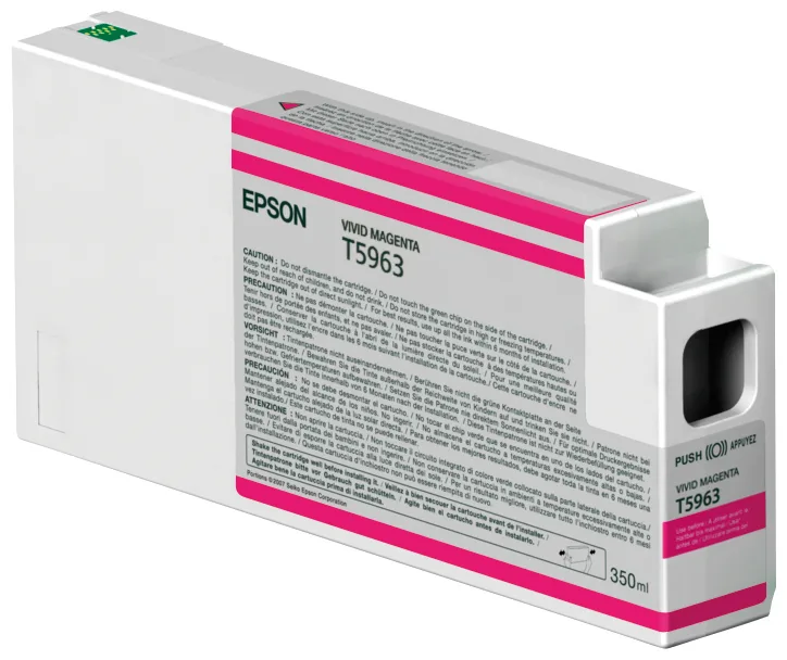 Epson T5963 - 350 ml - Vivid Magenta - Original, Ansicht 2