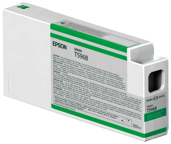 Epson T596B - 350 ml - grün - Original - Tintenpatrone, Ansicht 2