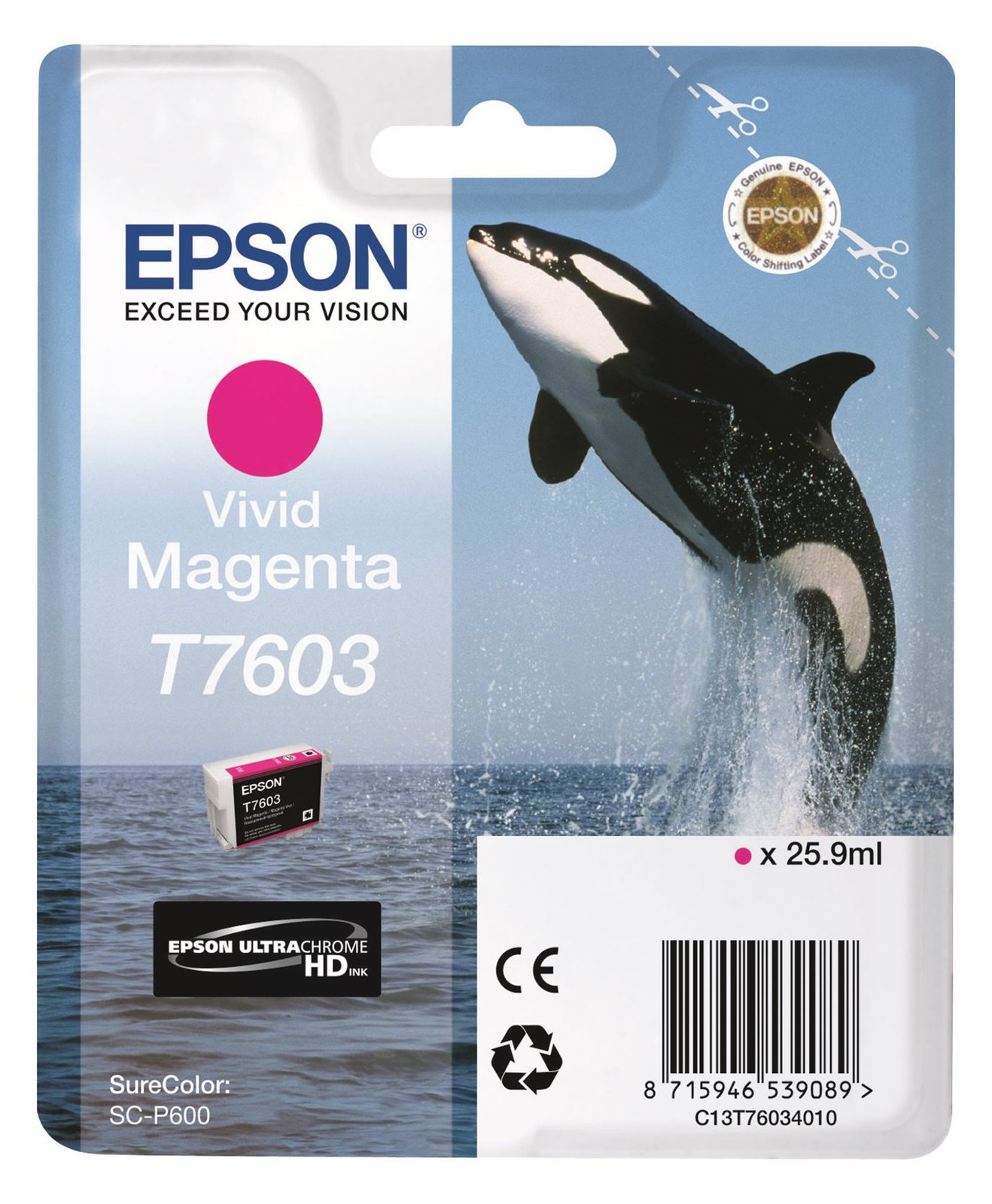 Epson T7603 - 25.9 ml - Vivid Magenta - original