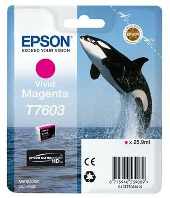 Epson T7603 - 25.9 ml - Vivid Magenta - original, Ansicht 3