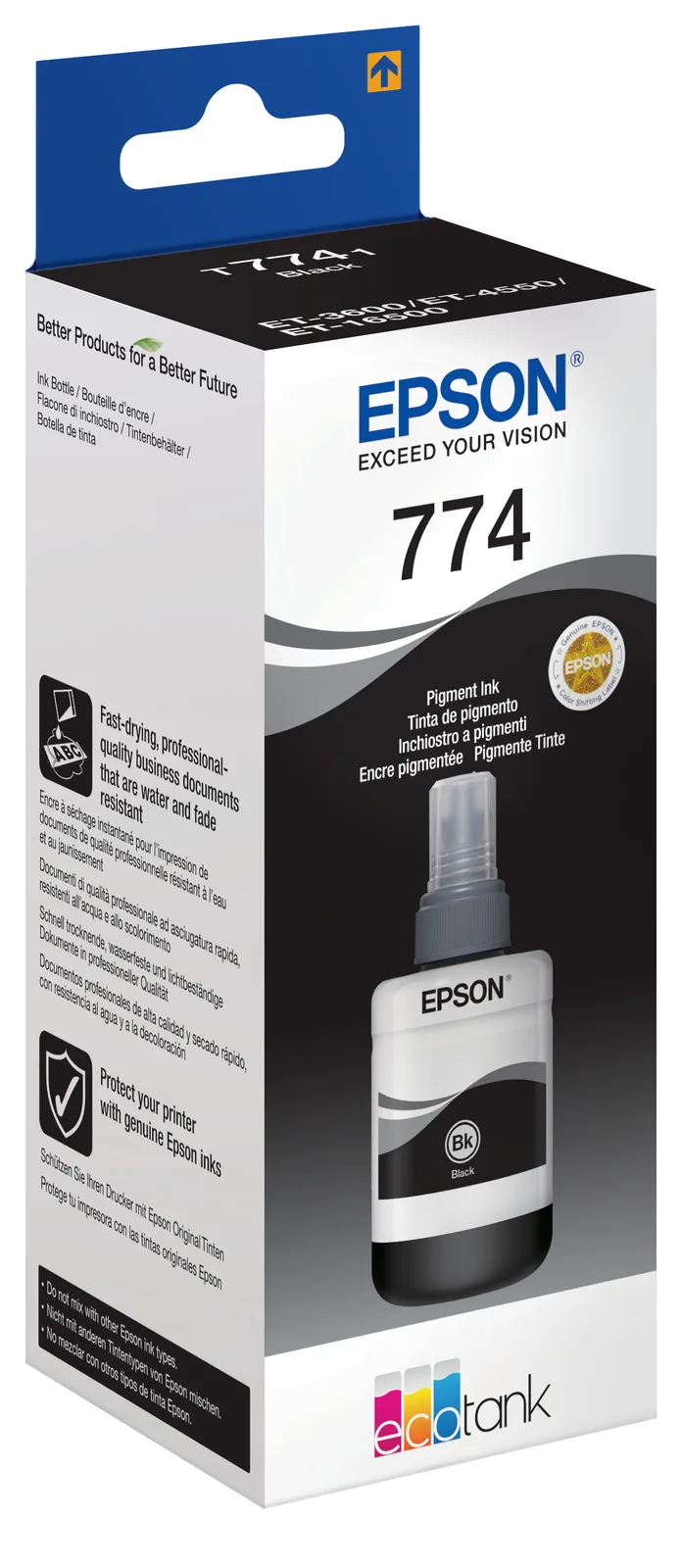 Epson T7741 - 140 ml - Schwarz - Original - Nachfülltinte, Ansicht 4