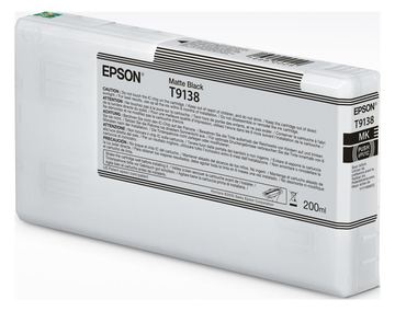 Epson T9138 - 200 ml - mattschwarz - original von LumaTech