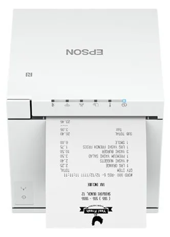 Epson TM m30III - Belegdrucker - Thermozeile - Rolle (7,95 cm) - weiß Verkabelt & Kabellos, Ansicht 2
