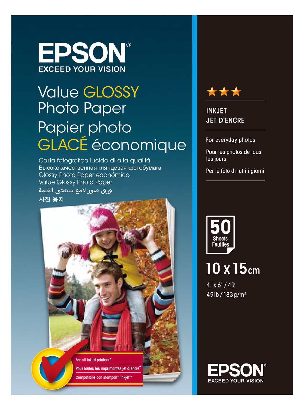 Epson Value - Glänzend - 100 x 150 mm - 183 g/m²