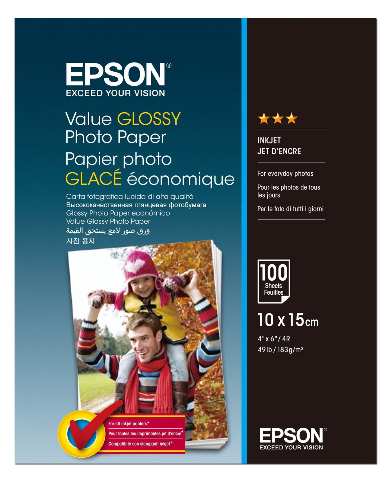 Epson Value - Glänzend - 100 x 150 mm - 183 g/m²