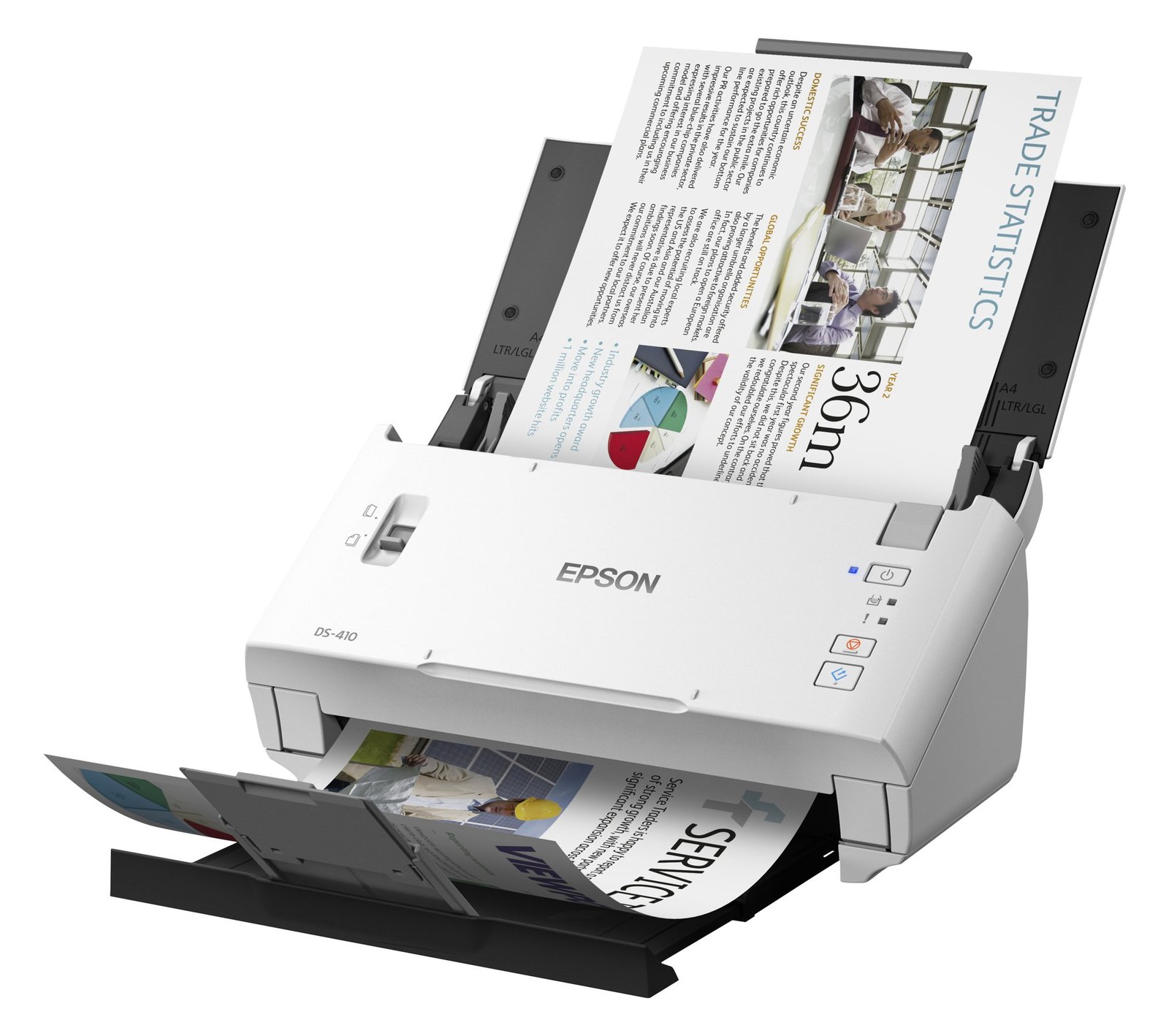 Epson WorkForce DS-410 - Dokumentenscanner - Contact Image Sensor (CIS)