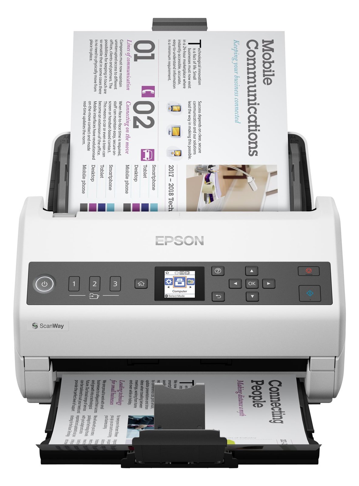 Epson WorkForce DS-730N - Dokumentenscanner - Contact Image Sensor (CIS)