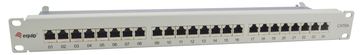 Equip 24-Port Cat.6A Geschirmtes Patch Panel - Hellgrau - 10/100/1000Base-T(X) - Gigabit Ethernet - 1000 Mbit/s - RJ-45 von LumaTech
