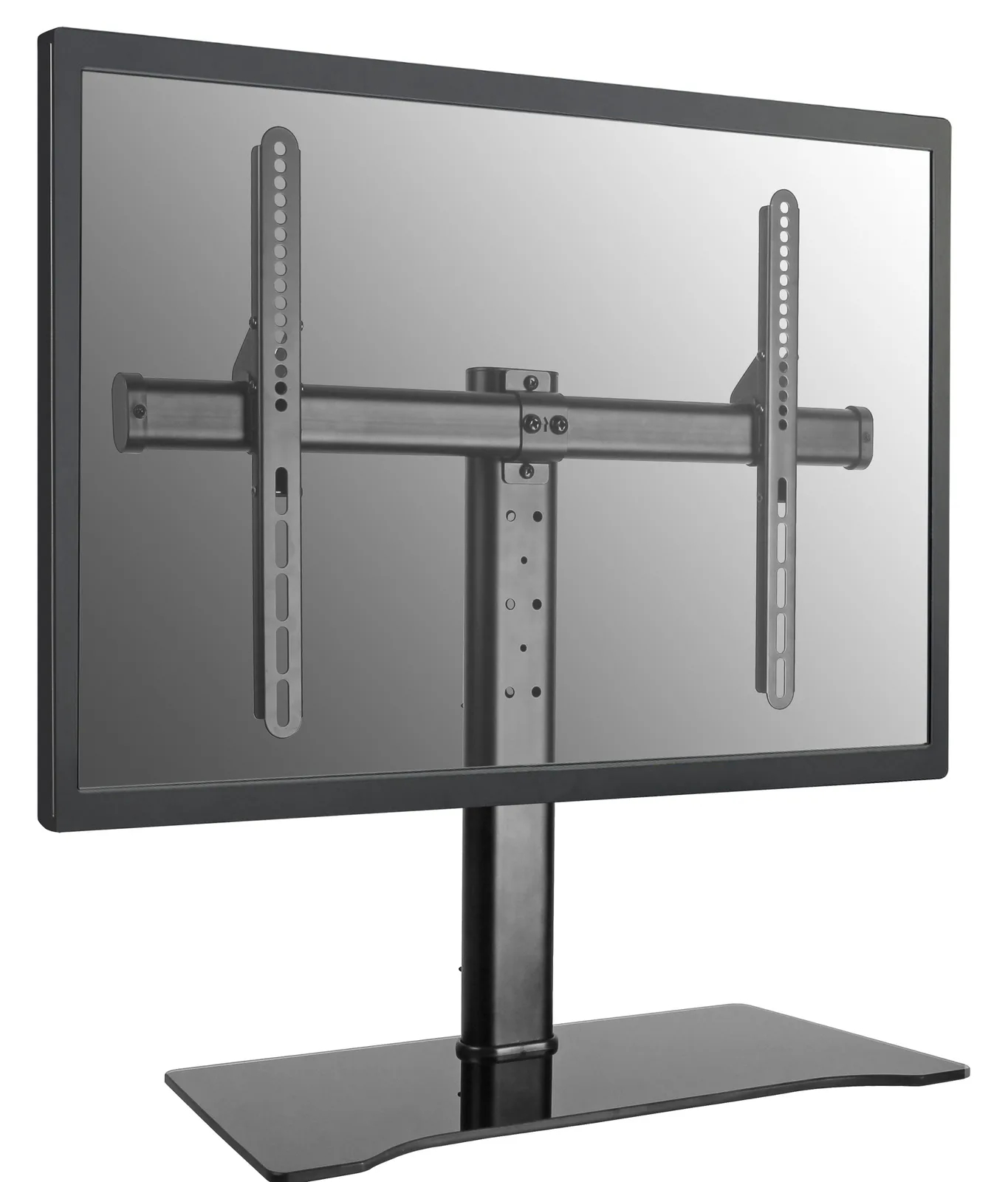 Equip Befestigungskit (Klammer, Standfuß) - für Flachbildschirm - Metall, Glas - Bildschirmgröße: 81-140 cm (32-55), Ansicht 3