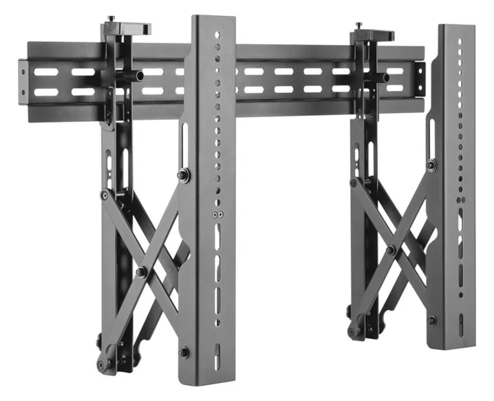 Equip Halterung - Pop-out - für Videoleinwand - stainless steel - Schwarz - Bildschirmgröße: 94-177.8 cm (37-70), Ansicht 4