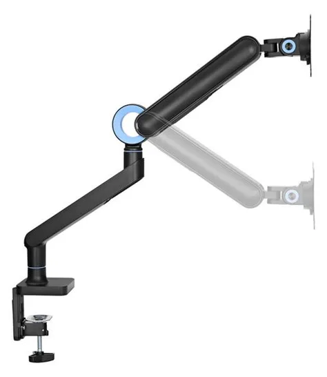 Equip Halterung - up-down - für TV - interactive - Kunststoff, stainless steel, Aluminium - Schwarz - 152.4-254 cm, Ansicht 3