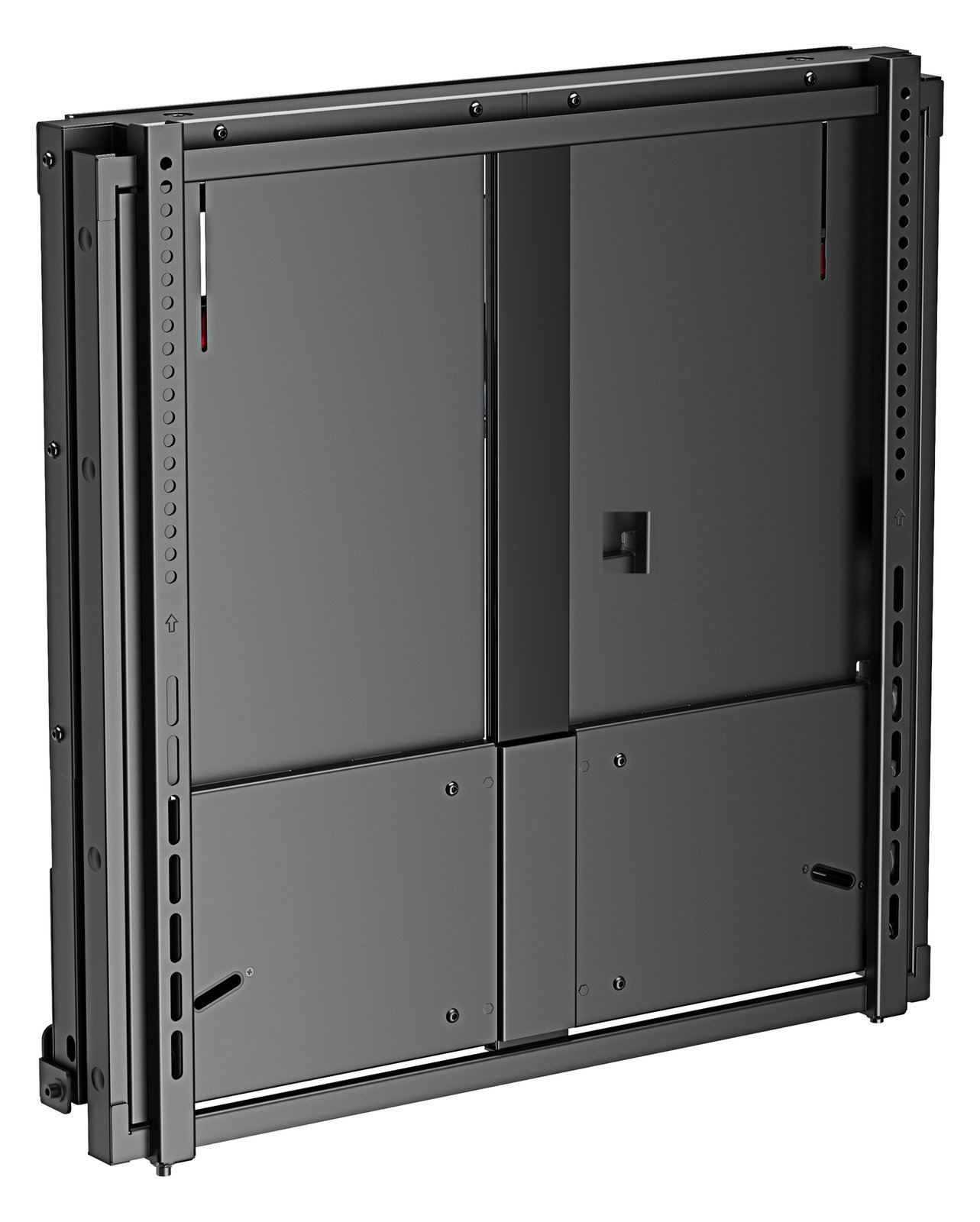Equip Halterung - up-down - für TV - interactive - Kunststoff, stainless steel, Aluminium - Schwarz (55-86)