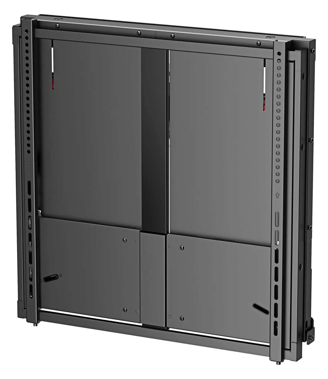 Equip Halterung - up-down - für TV - interactive - Kunststoff, stainless steel, Aluminium - Schwarz (55-86), Ansicht 2