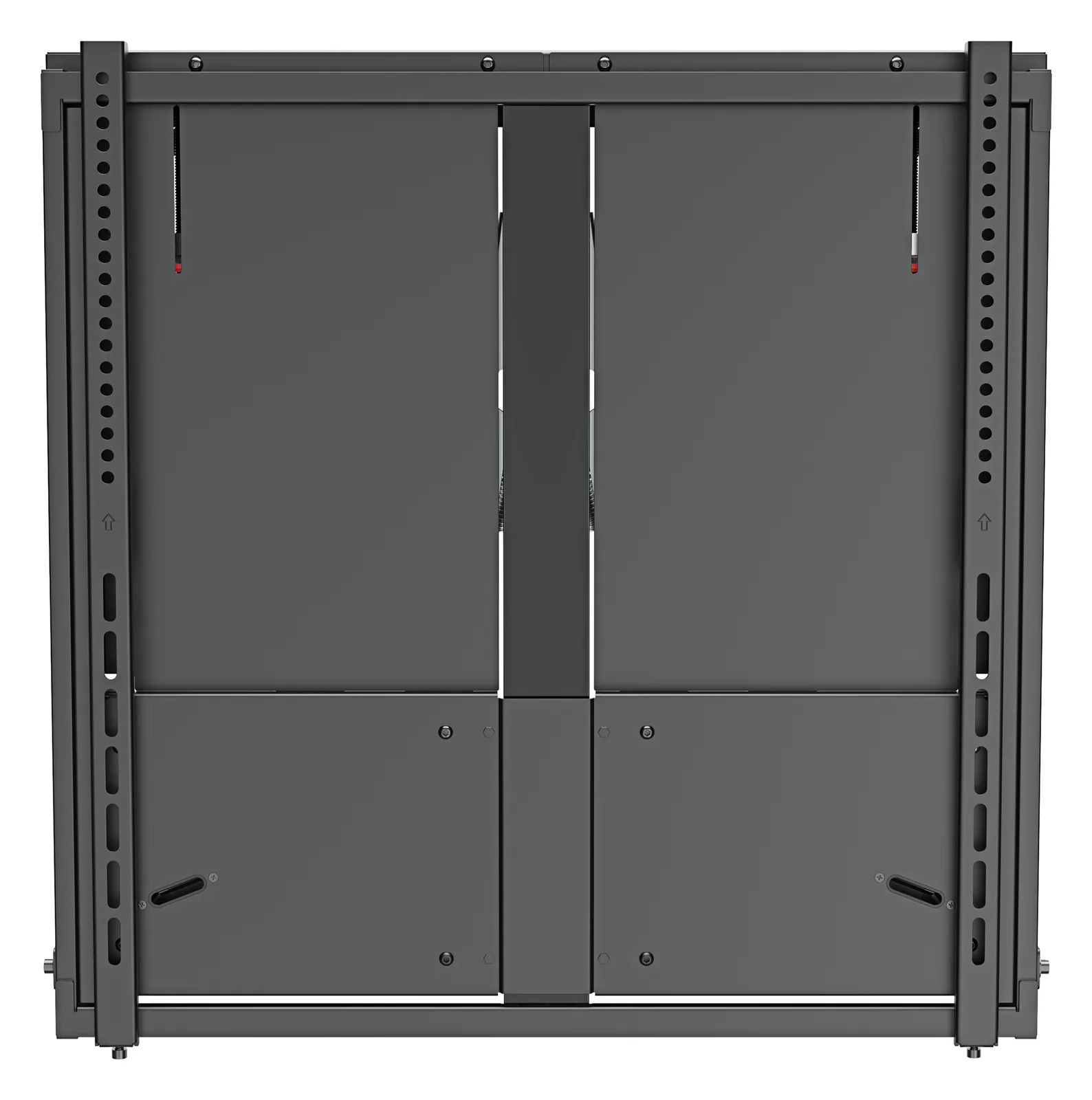 Equip Halterung - up-down - für TV - interactive - Kunststoff, stainless steel, Aluminium - Schwarz (55-86), Ansicht 3