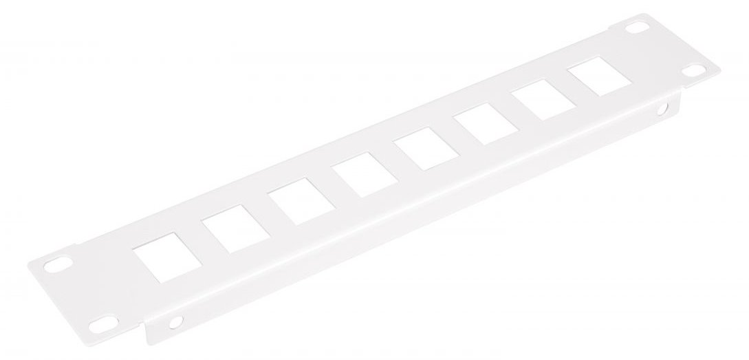 Equip Patchpanel 10 mit Keystone Montage 1U grau - Patch-Panel