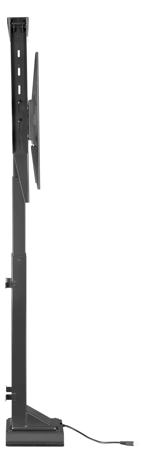 Equip Pro - Aufstellung - motorisiert - für LCD TV - Kunststoff, Aluminium, Stahl - Schwarz - 94-165.1 cm (37-65), Ansicht 4