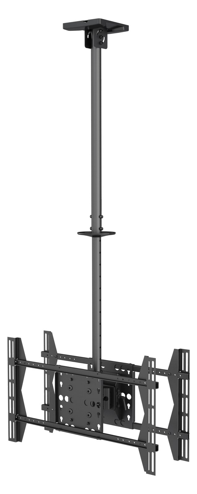 Equip Pro - Klammer - für 2 LCD-/Plasma-Konsolen - Stahl - Schwarz - Bildschirmgröße: 81.3-165.1 cm (32-65)