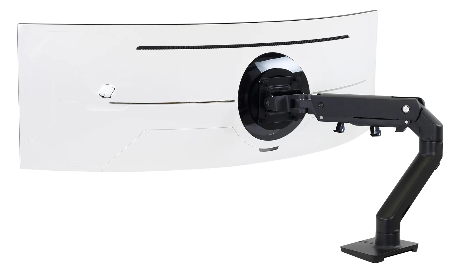 Ergotron HX - Befestigungskit (Gelenkarm, Spannbefestigung für Tisch, Tischplattenbohrung, Befestigungsteile, Ansicht 3