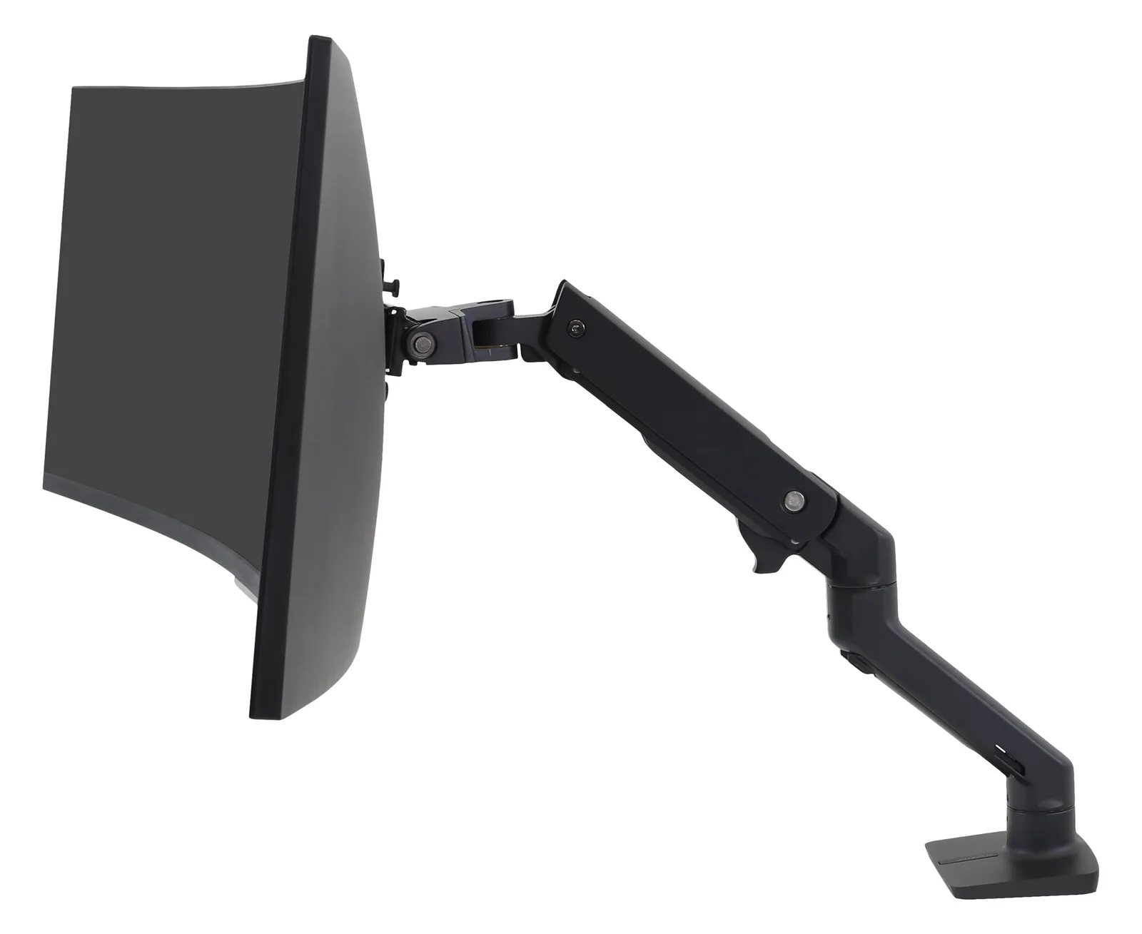 Ergotron HX - Befestigungskit (Gelenkarm, Spannbefestigung für Tisch, Verlängerungsarm, Tischplattenbohrung, Pivot), Ansicht 3