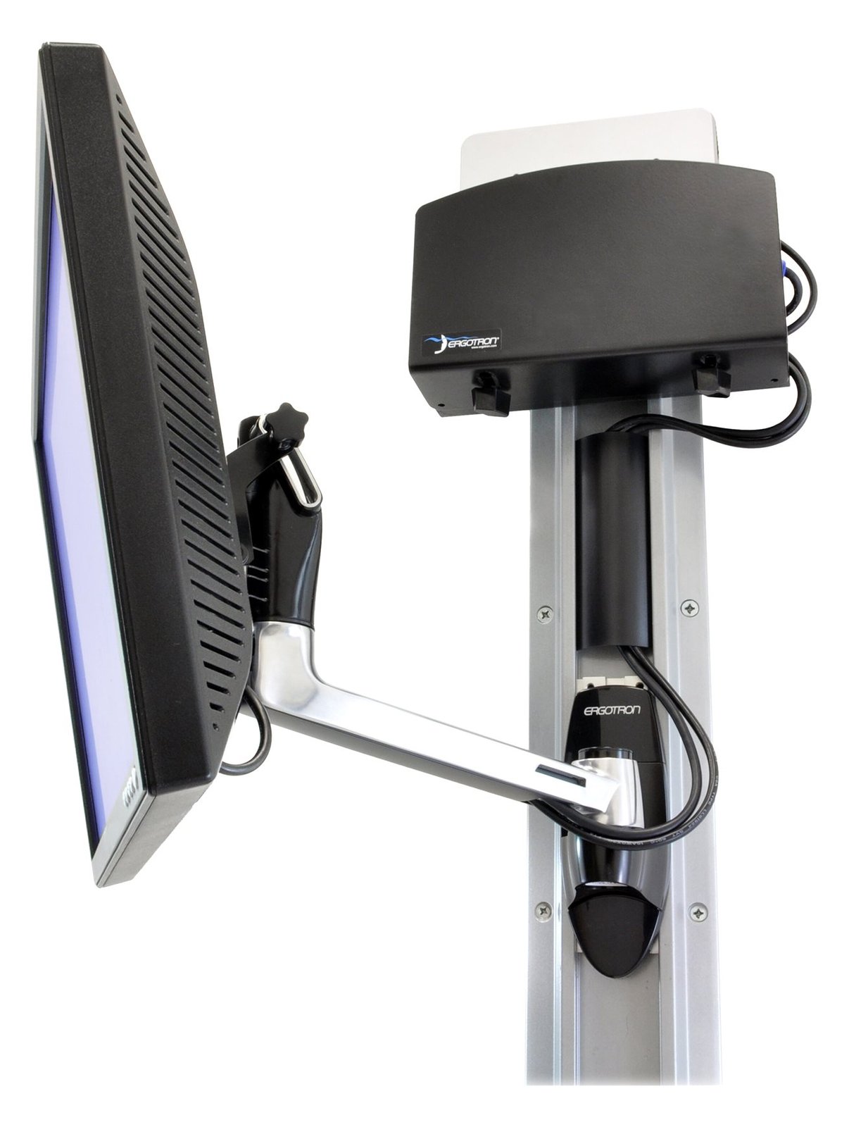 Ergotron LX HD Wall Mount Swing Arm - Befestigungskit (Schwenkarm)