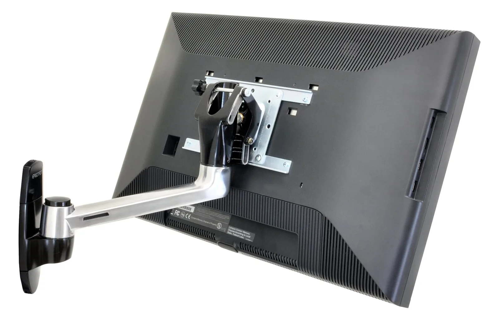 Ergotron LX HD Wall Mount Swing Arm - Befestigungskit (Schwenkarm), Ansicht 5