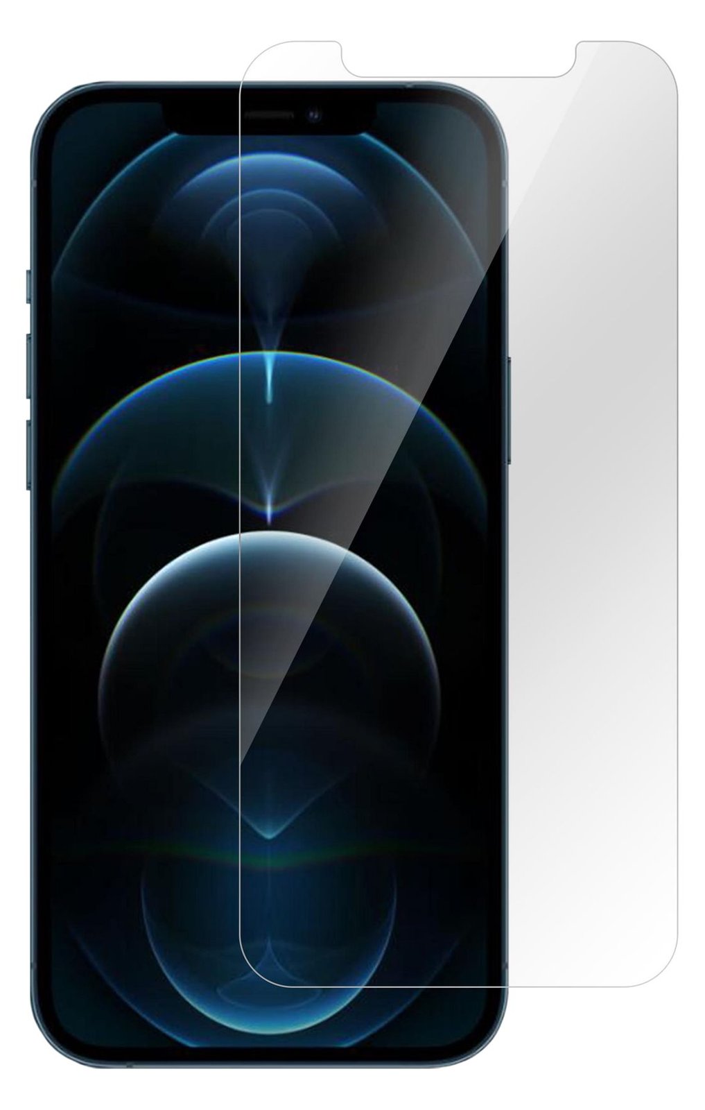 eSTUFF ES501150 - Apple - iPhone 12/12 Pro - Trockene Anwendung - Kratzresistent - Transparent - 1 Stück(e)