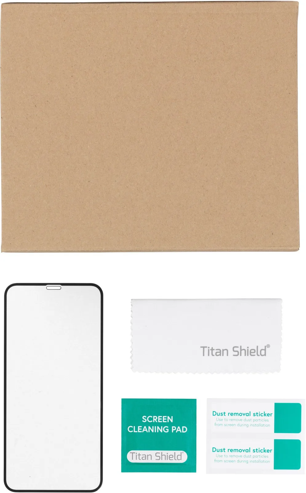 eSTUFF ES501153-25BULK - Apple - iPhone 12/12 Pro - Trockene Anwendung - Kratzresistent - Transparent - 25 Stück(e), Ansicht 2