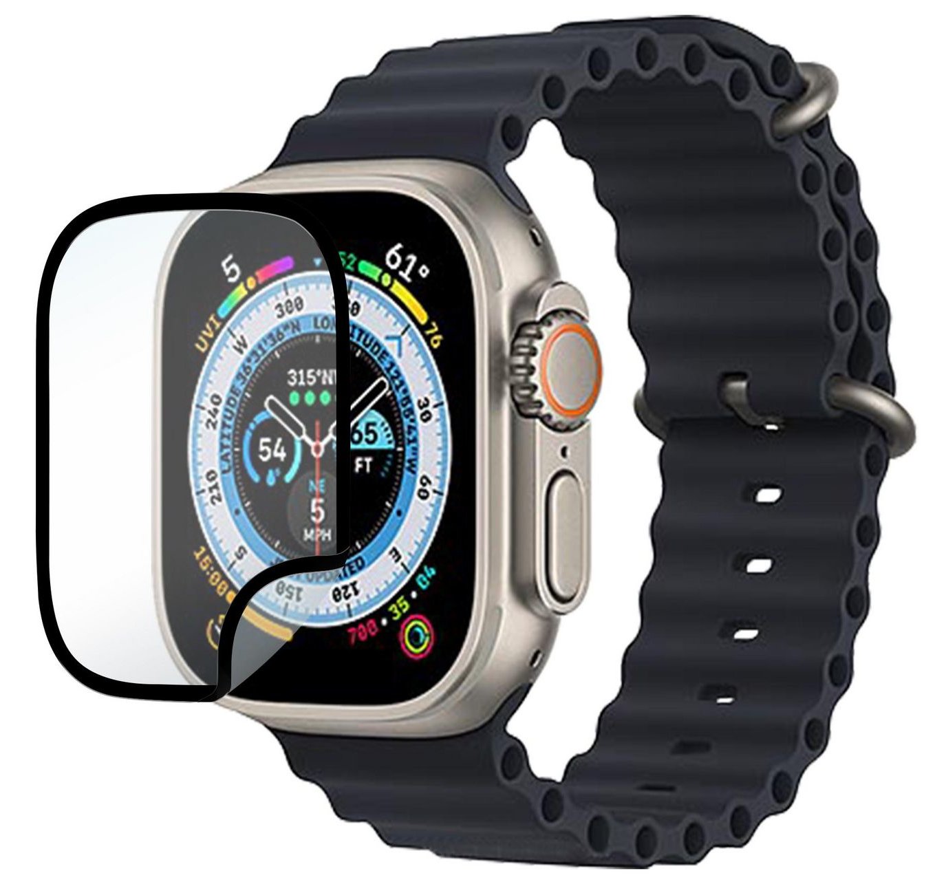 eSTUFF Titan Shield - Bildschirmschutz für Smartwatch