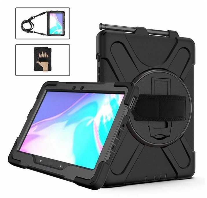 eSTUFF Wombat - Schutzhülle für Tablet - Schwarz
