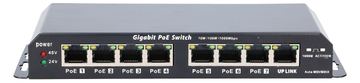 Extralink KRATOS| PoE-Schalter| 7x PoE 1x Uplink RJ45 Stromversorgung 24V 2.5A - Switch - 1 - Switch - 1 Gbps von LumaTech