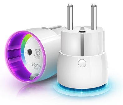 Fibaro Wall Plug Zwischenstecker GEN 5 - Indoor - Weiß - 30 - 50 m - Z-Wave + - 110-230 V - 50 - 60 Hz