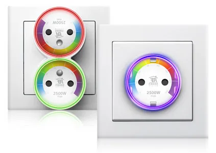 Fibaro Wall Plug Zwischenstecker GEN 5 - Indoor - Weiß - 30 - 50 m - Z-Wave + - 110-230 V - 50 - 60 Hz, Ansicht 2