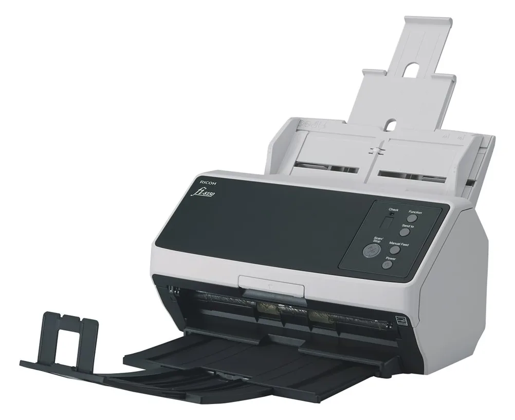 Fujitsu Ricoh fi 8150 - Dokumentenscanner - Dual CIS - Duplex - 216 x 355.6 mm - 600 dpi x 600 dpi, Ansicht 3