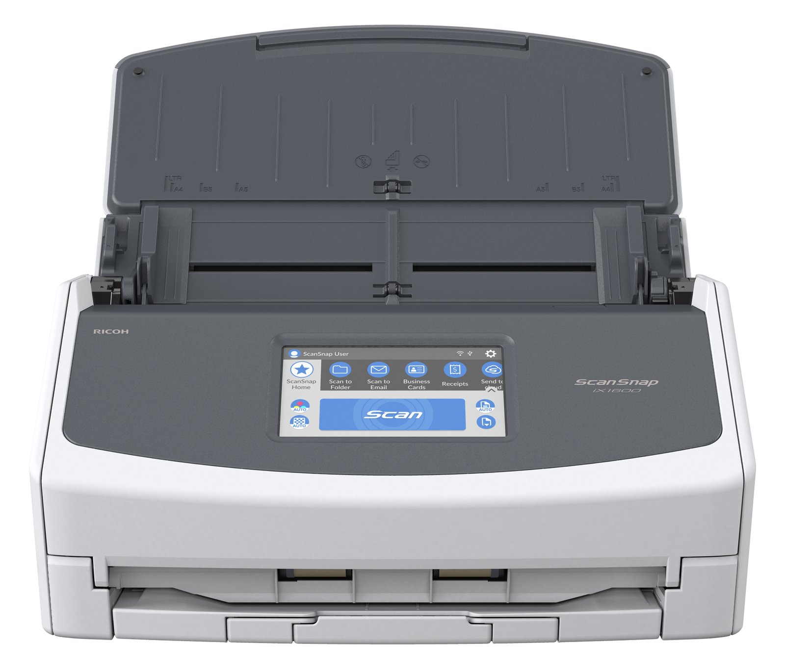 Fujitsu Ricoh ScanSnap iX1600 - Dokumentenscanner - Dual CIS - Duplex - 279 x 432mm - 600 dpi x 600 dpi