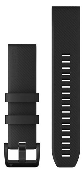 Garmin QuickFit - Uhrarmband für Smartwatch - Schwarz, black hardware