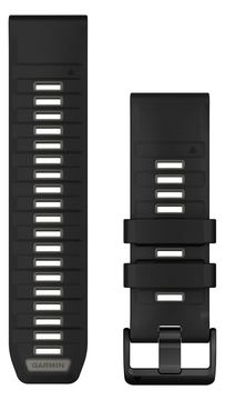Garmin QuickFit-Armband Silikon Schwarz/Kieselgrau von LumaTech
