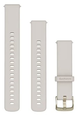 Garmin Schnellwechsel Ersatzarmband 110-175mm Silikon ivory/soft gold
