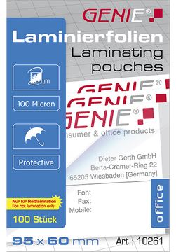 Genie 10261 - Transparent - 95 x 60 - 90 mm - 60 mm - 10 mm - 132 g von LumaTech
