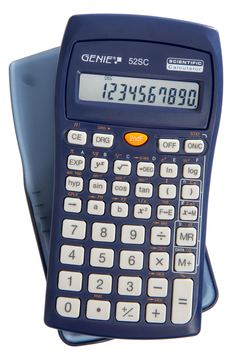 Genie 52 SC - Tasche - Wissenschaftlicher Taschenrechner - 10 Ziffern - 1 Zeilen - Akku - Navy von LumaTech
