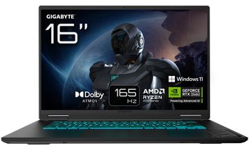 Gigabyte Gaming A16 3WH AMD Ryzen 7 260 Notebook 16 - Notebook - 3,8 GHz - TL: Deutsch, QWERTZ von LumaTech