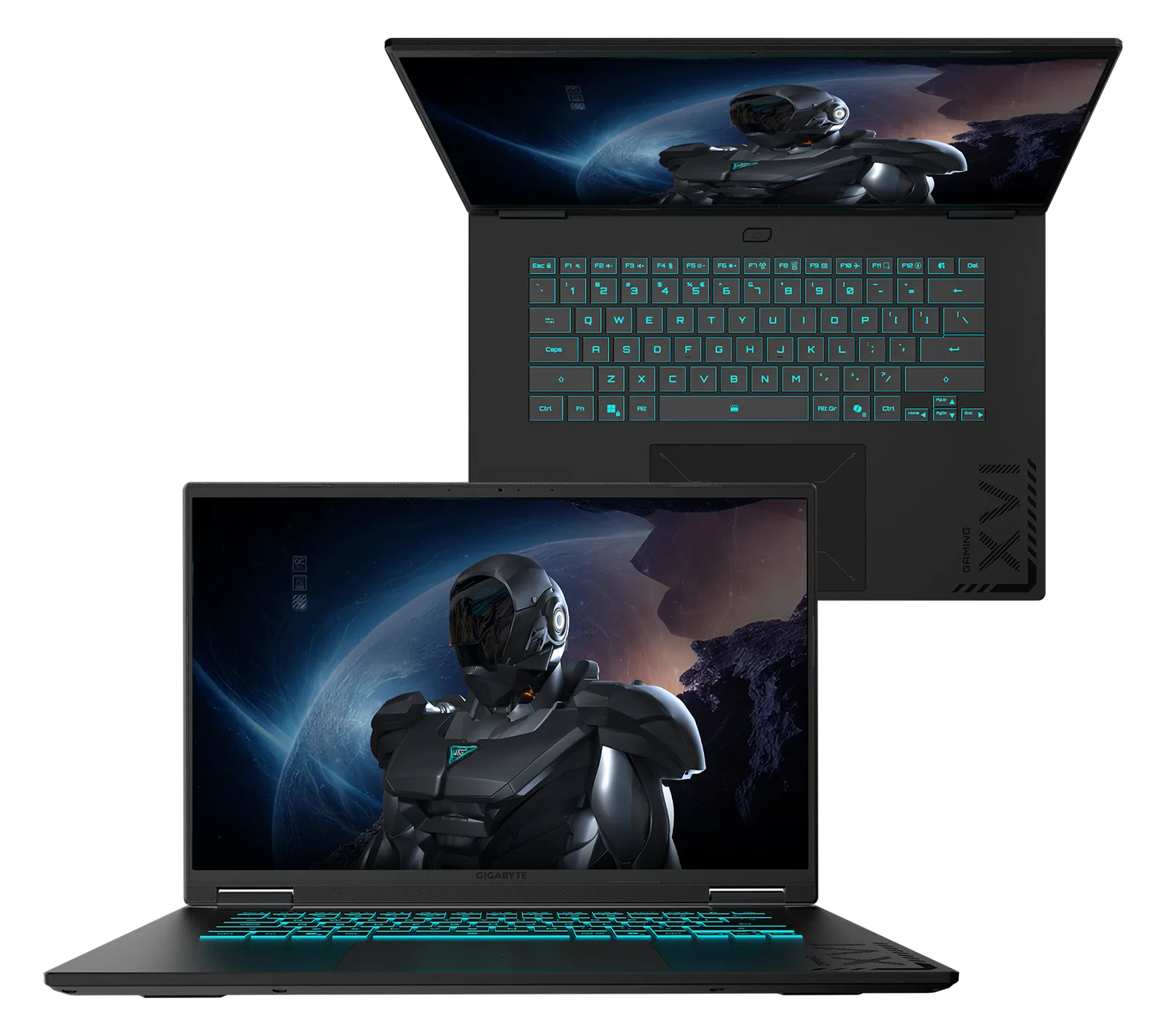 Gigabyte Gaming A16 3WH AMD Ryzen 7 260 Notebook 16 - Notebook - 3,8 GHz - TL: Deutsch, QWERTZ, Ansicht 4
